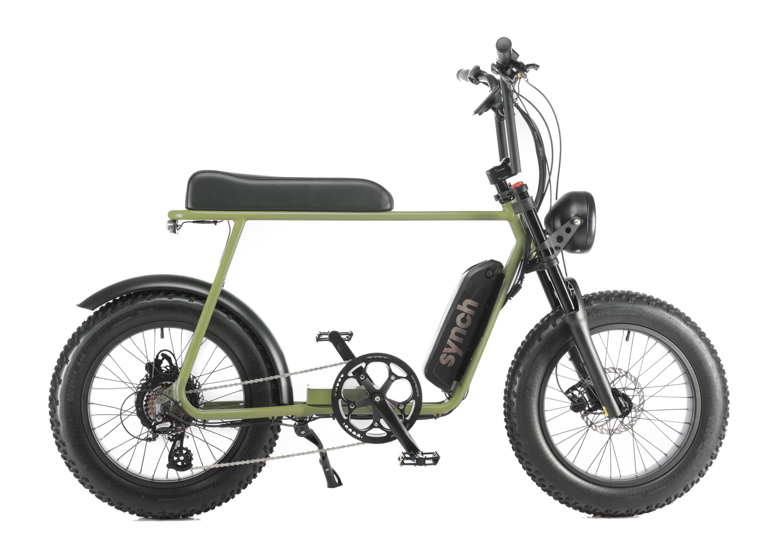 ARMY GREEN: Cycle To Work Synch Moor Special - Super Monkey 250w