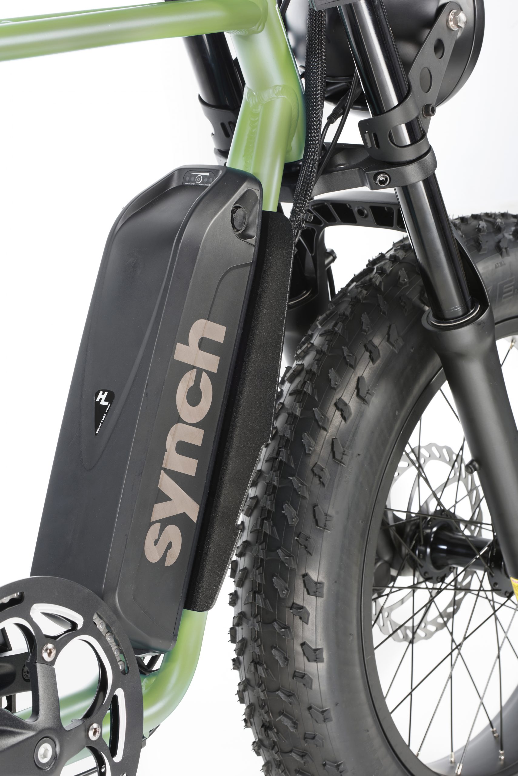 ARMY GREEN: Cycle To Work Synch Moor Special - Super Monkey 250w